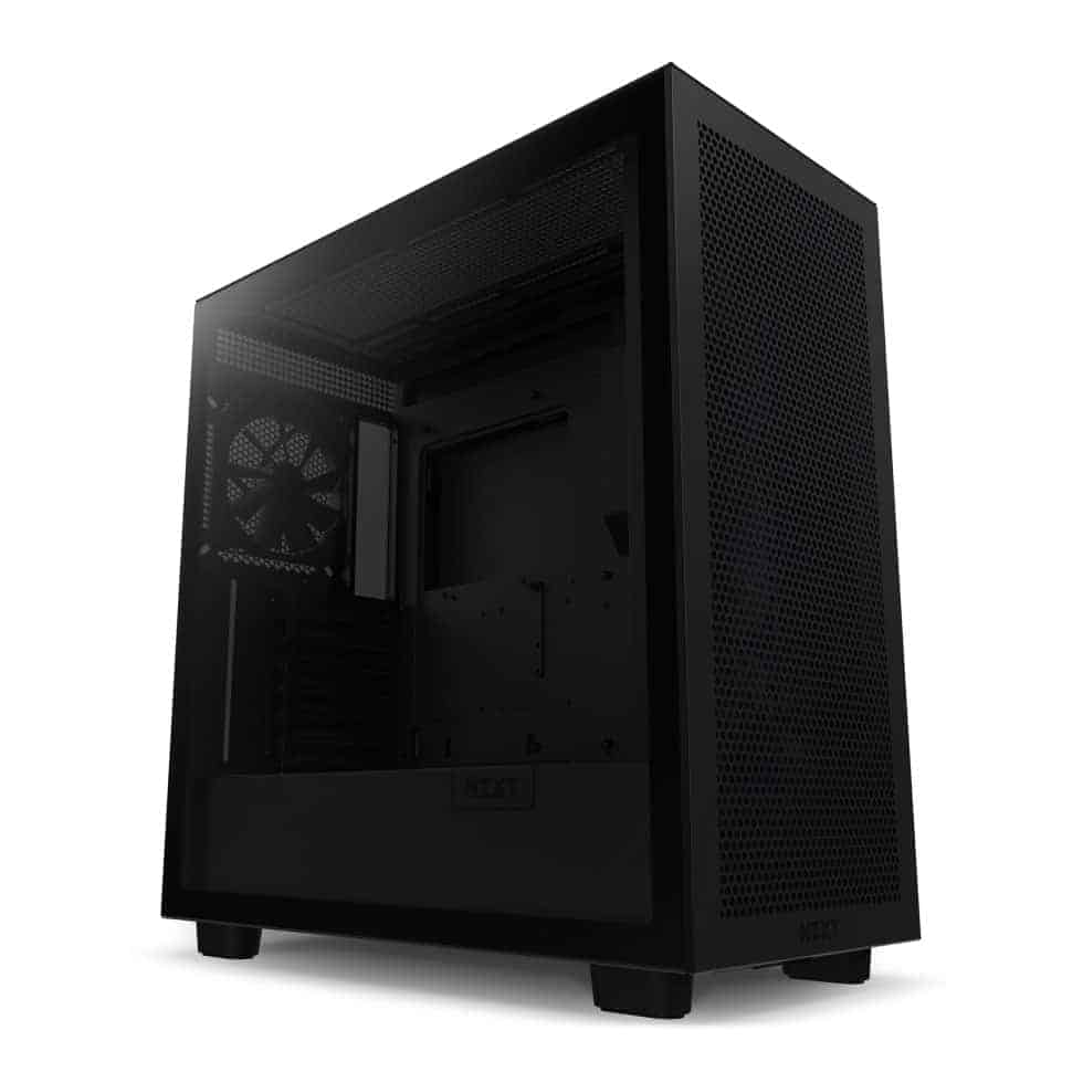 NZXT H7 Flow Black Mid Tower Tempered Glass PC Gaming Case